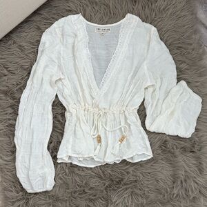 Idyllwind Cream Lace Women's Blouse